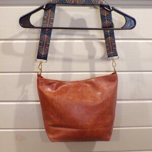 Faux Leather Shoulder Bag for Women, Brand New Gift for Her, Roomy with Zipper